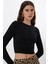 Kadın Temel Örme Üst Black 2