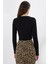 Kadın Temel Örme Üst Black 5