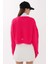 Kadın Oversized Örme Kazak Pink 4