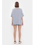 Kadın Basic Kısa Kollu Yuvarlak Yaka Tişört Grey 4