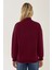 Kadın Regular Fit Örme Sweatshirt Red 6