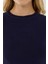 Kadın Temel Örme Üst Blue 5