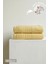 2'li Sarı Greek Banyo Havlusu - 70x140 Cm, 490 Gr, %100pamuk, Spa Ve Otel Havlusu 1