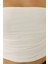 Kadın Askısız Drapeli Crop Top White 6