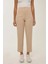 Kadın Nude Fitted Yüksek Bel Pantolon Natural 2