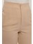 Kadın Nude Fitted Yüksek Bel Pantolon Natural 5