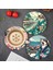 6 Parça Japon Kimono Temalı Ahşap Bardak Altlığı Seti 4