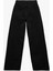Yüksek Bel Pamuklu Düğmeli Geniş Paça Jean Pantolon - Wide Leg Jeans 2