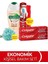 Visible White Diş Macunu 75 ml x2, 360 Visible White Orta Diş Fırçası, Palmolive Body Butter Duş Jeli 250 ml + Duş Lifi & Fırça Kabı 1