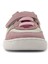 Bob Hakiki Deri Pudra Pembe Barefoot Cırtlı Lastikli Bebek Sneaker Ayakkabı 3