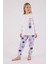 Rolypoly Kız Çocuk Pijama Takım 2-8 Yaş Beyaz 1