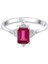 1.15 Karat Pırlanta Yakut Yüzük, Gerçek Pırlanta, Sertifikalı Mücevher 1