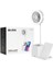 S-Link SL-M9055 10 Watt Kablosuz Şarj Istasyonlu Fanlı Kalemlikli Masa Lambası (Beyaz) 4
