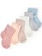 Bebek 6'lı Ajur Detaylı Çorap %100 Organik Pamuk, Bebek - Yenidoğan - CSYC1006 4