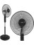 Everest FAN11 Cool Air 16'' 45 Watt 5 Pervaneli 3 Kademe 1200RPM Zaman Ayarlı Vantilatör Siyah 1