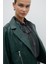 Fermuar ve Çıtçıt Detaylı Kruvaze Ceket Yeşil K2616002_012 3