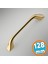 Mobilya Çekmece Mutfak Dolabı Dolap Kapak Kulpları Kulb Metal Parlak Altın Gold Kulp 128 mm 1