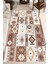 Dijital Baskılı Dekoratif Kilim Desen Kaymaz Taban Yıkanabilir Salon Halısı Yolluk 3