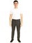 Avasar Erkek Füme Regular Fit Kumaş PANTOLON-7362 1