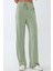 Kadın Soft Touch Geniş Paça Modal Pantolon Green 3