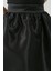 Kadın Yüksek Bel Balon Mini Etek Black 4