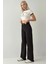 Kadın Straight Fit Denim Pantolon Black 2