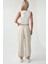 Kadın Normal Bel Modal Jogger Pantolon Natural 3