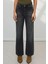 Kadın Straight Fit Jeans Siyah 1