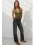 Kadın Straight Fit Jeans Siyah 2