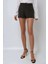 Kadın Regular Fit Mini Şort Siyah 1
