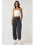Kadın Normal Bel Modal Jogger Pantolon Busem Collection Gri 2
