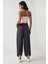 Kadın Normal Bel Modal Jogger Pantolon Busem Collection Gri 3