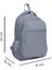 Gümüş Lavanta Tavus Kuşu Desenli Üç Bölmeli Okul Sırt Çantası 23488 5