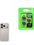 iPhone 17 Pro Max / Iphone 17 Pro Cl-07 Kamera Lens Koruyucu Titanyum-Gri 1