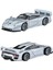 Premium Fleet Street Set – Porsche 911 Gt1, Mercedes-Benz Clk-Gtr, Mclaren F1, Taşıyıcı Kamyonet 3