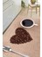 Dijital Baskılı Dekoratif Kaymaz Taban Yıkanabilir Kahve Desenli Mutfak Halısı Yolluk 1