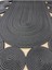 Oval Papatya Hasır Jüt Çiçek Desenli Kilim Halı 3