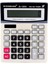 Buffer® 12 Haneli Geniş LCD Ekran, Pilli Büyük Düğmeli Hesap Makinesi 1