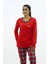 Düz Kombinli Ekose Pijama Takımı 3