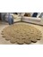 Krizantem Jüt Hasırlı Örgü Kilim 5