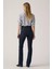 725 Pamuklu Slim Fit Yüksek Bel Düz Paça Jeans Bayan Kot Pantolon 18759 2