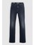 725 Pamuklu Slim Fit Yüksek Bel Düz Paça Jeans Bayan Kot Pantolon 18759 3