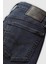 725 Pamuklu Slim Fit Yüksek Bel Düz Paça Jeans Bayan Kot Pantolon 18759 4