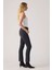 724 Pamuklu Slim Fit Yüksek Bel Düz Paça Jeans Bayan Kot Pantolon 18883 2