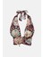 Kadın Etnik Desenli Kısa Tank Top Multicolor 6