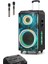 12"+1 Tweeter/equalizer Profosyonel Bluetooth Hoparlör 60000WATTS Speaker Çift Mikrofonlu Derin Bass 3