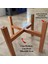 Moxocreative Ahşap Saksı Standı Çiçek Saksı Altlığı Raf Çiçeklik Stand 2