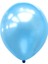 Açık Mavi Metalik Balon 100'LÜ 12" 1