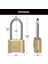 Pirinç Şifreli Kilit, Dış Mekan Çiti Veya Kulübe Için Kapı Kilidi, Genişletilmiş 2-1/4-Inç Uzun Kelepçeli Özelleştirilebilir Kombinasyon Asma Kilit, 175DLH 4