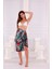 2’li Pareo Set – Jungle Desenli 1 Uzun Pareo & Pembe Göz Desenli1 Kısa Pareo Set 3